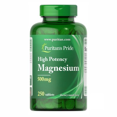 Магній Високоактивний Magnesium 500мг - 250 таб 20284 фото