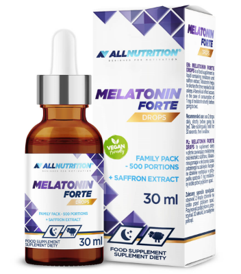 Рідкий Мелатонін з Екстрактом Шафрану Melatonin Forte Drops - 30мл 2022-09-0042 фото