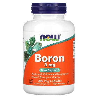 Бор Boron 3 мг - 250 вег.капсул 2022-10-2582 фото