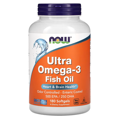 Ультра Омега 3 Ultra Omega-3 Fish Oil - 180 софтгель 2022-10-0411 фото
