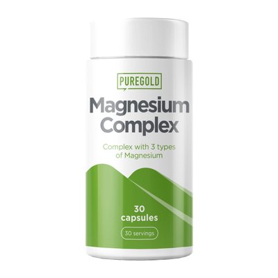 Комплекс з 3 видів Магнію Magnesium Complex - 30 капсул 2022-09-0525 фото
