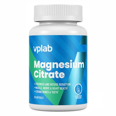Магній Цитрат, Magnesium Citrate - 90 капсул 2022-10-0496 фото