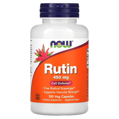 Рутін Rutin 450 мг - 100 вег.капсул 23367 фото