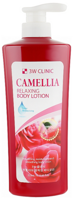 3W Clinic Лосьйон для тіла з екстрактом камелії, Camellia Relaxing Body Lotion - 550 мл 3060085 фото
