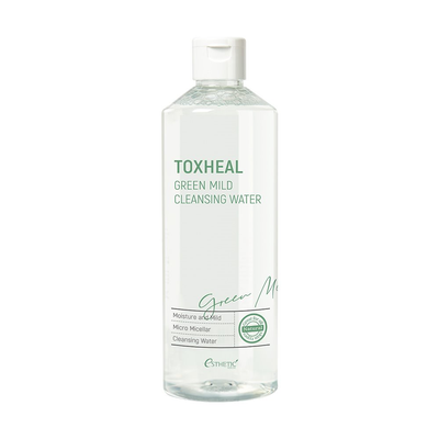 Міцелярна вода для очищення шкіри і зняття макіяжу Esthetic House Toxheal Green Mild Cleansing Water - 530 мл 12180 фото