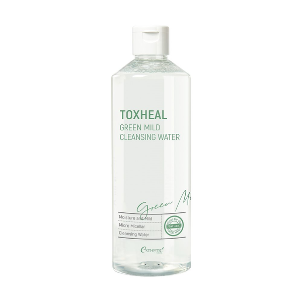 Мицеллярная вода для очищения кожи и снятия макияжа Esthetic House Toxheal Green Mild Cleansing Water - 530 мл 12180 фото