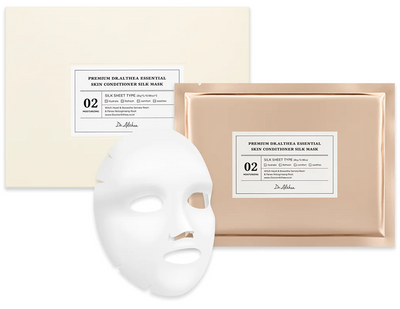 Ультратонкая шёлковая маска для лица с гамамелисом Dr. Althea Premium Essential Skin Conditioner Silk Mask 250212 фото