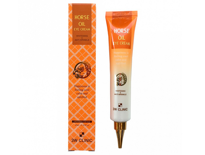 Крем для очей з кінським жиром 3W CLINIC Horse Oil Eye Cream, 40 мл 774154 фото