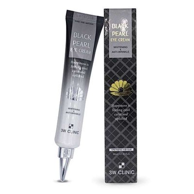 Крем для повік відновлювальний 3W CLINIC Black Pearl Eye Cream Whitening, 40 мл 774161 фото