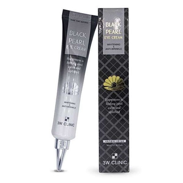 Крем для век восстанавливающий 3W CLINIC Black Pearl Eye Cream Whitening, 40 мл 774161 фото