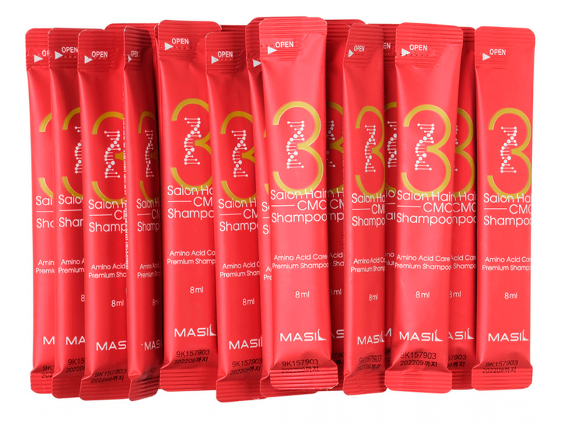 Відновлюючий шампунь з амінокислотами Masil 3 Salon Hair CMC Shampoo, 20шт по 8мл 4545682 фото