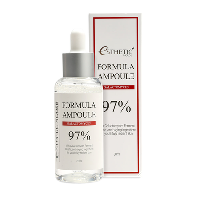 Восстанавливающая сыворотка для лица с галактомисисом Esthetic House Formula Ampoule Galactomyces - 80 мл 11541 фото