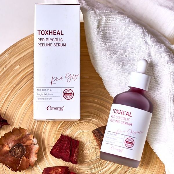 Пілінг-сироватка для обличчя Esthetic House Toxheal Red Glyucolic Peeling Serum - 100 мл 12173 фото