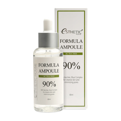 Сыворотка для лица с чайным деревом для проблемной кожи Esthetic House Formula Ampoule AC Tea Tree 90% - 80 мл 11558 фото