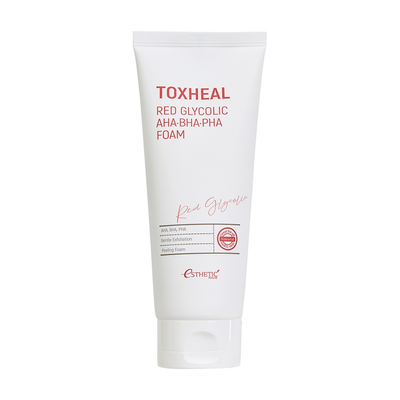 Пенка для умывания с гликолевой кислотой Esthetic House Toxheal Red Glycolic AHA-BHA-PHA Foam - 150 мл 14009 фото