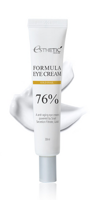 Поживний крем для шкіри навколо очей із муцином равлика Esthetic House Formula Eye Cream Gold Snail 76% - 30 мл 11640 фото