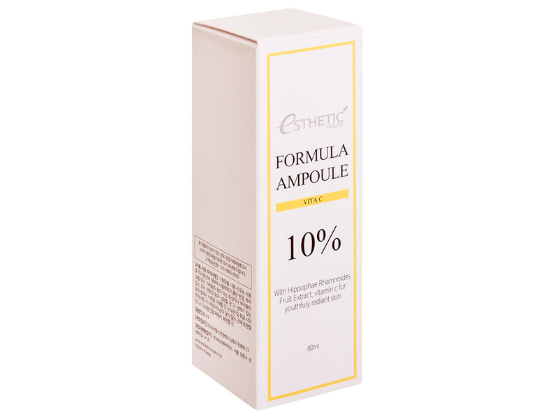 Освітлююча сироватка для обличчя з вітаміном С Esthetic House Formula Ampoule Vita C 10% - 80 мл 11589 фото